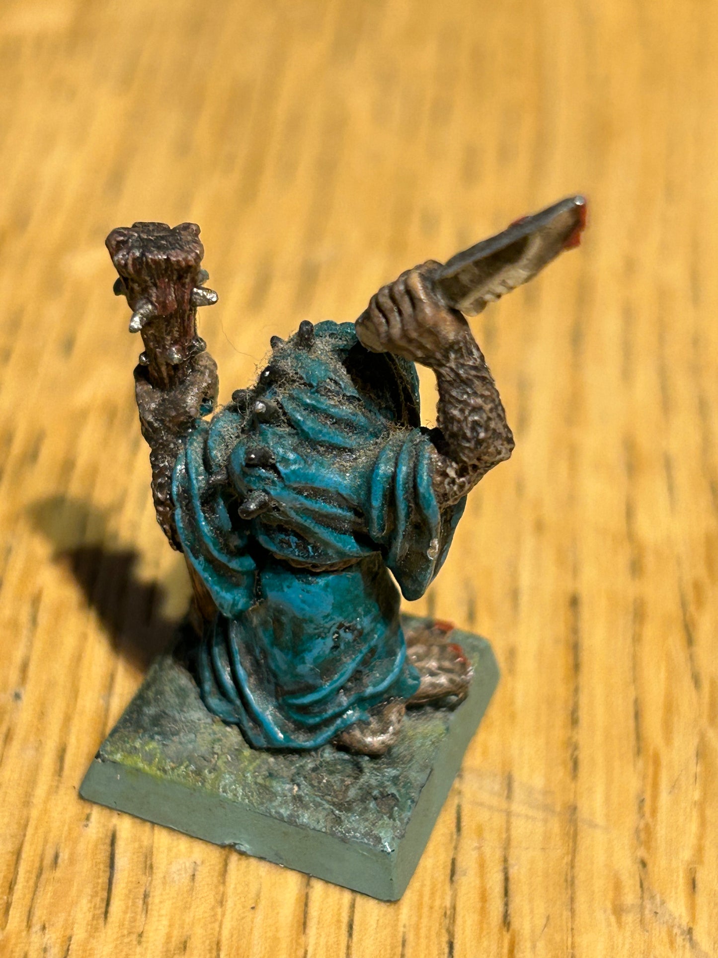 Skaven Spyne Blightmaster Plague Monk Staff Dagger Ratmen C47 warhammer fantasy old world