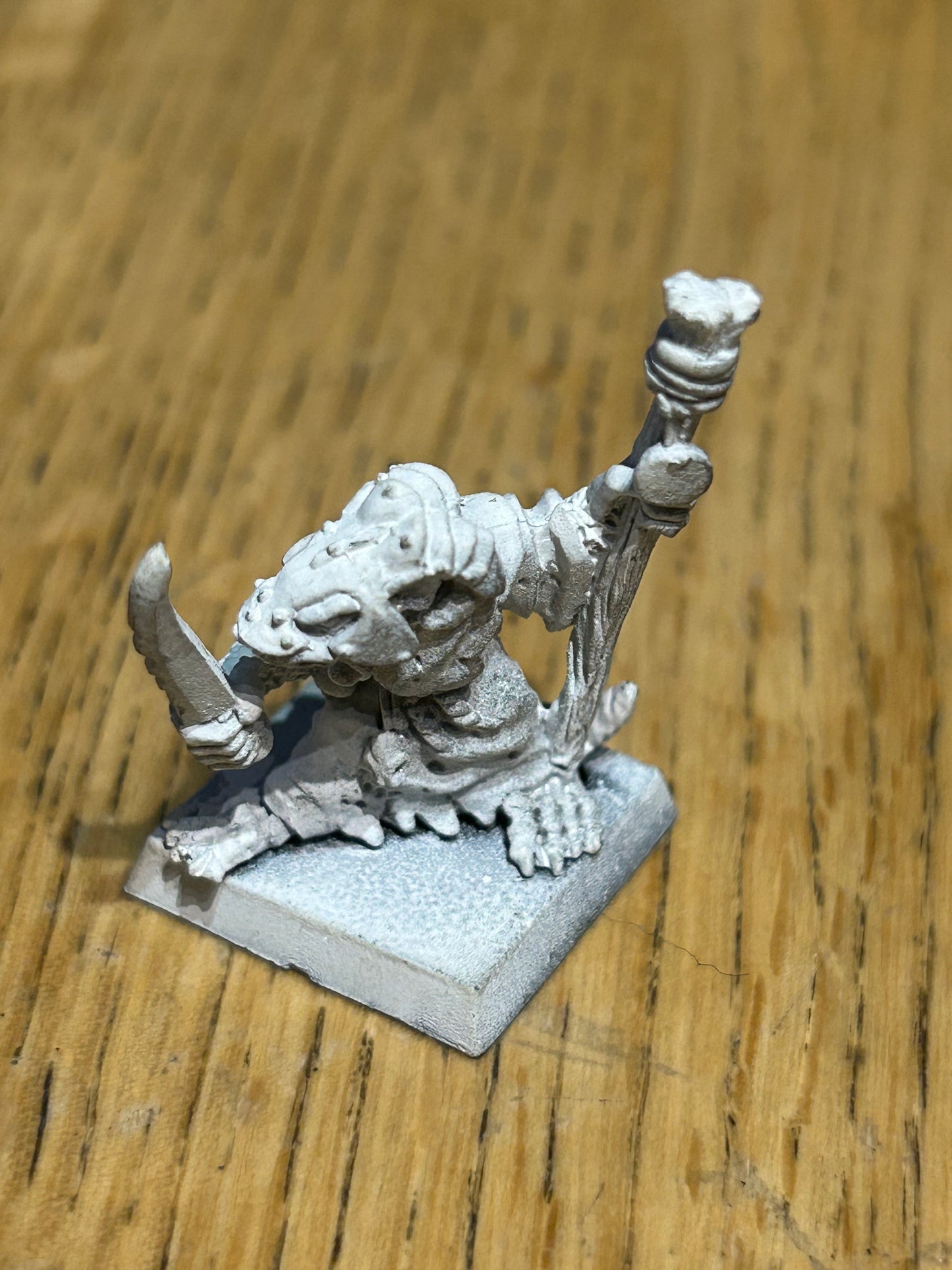 1987 Skaven C47 Chaos Ratmen Citadel Plague Monk