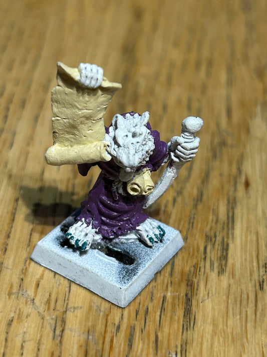 Warhmmmer Fantasy Battle Skaven Wyrde Banebreath 1985
 WARHAMMER FANTASY