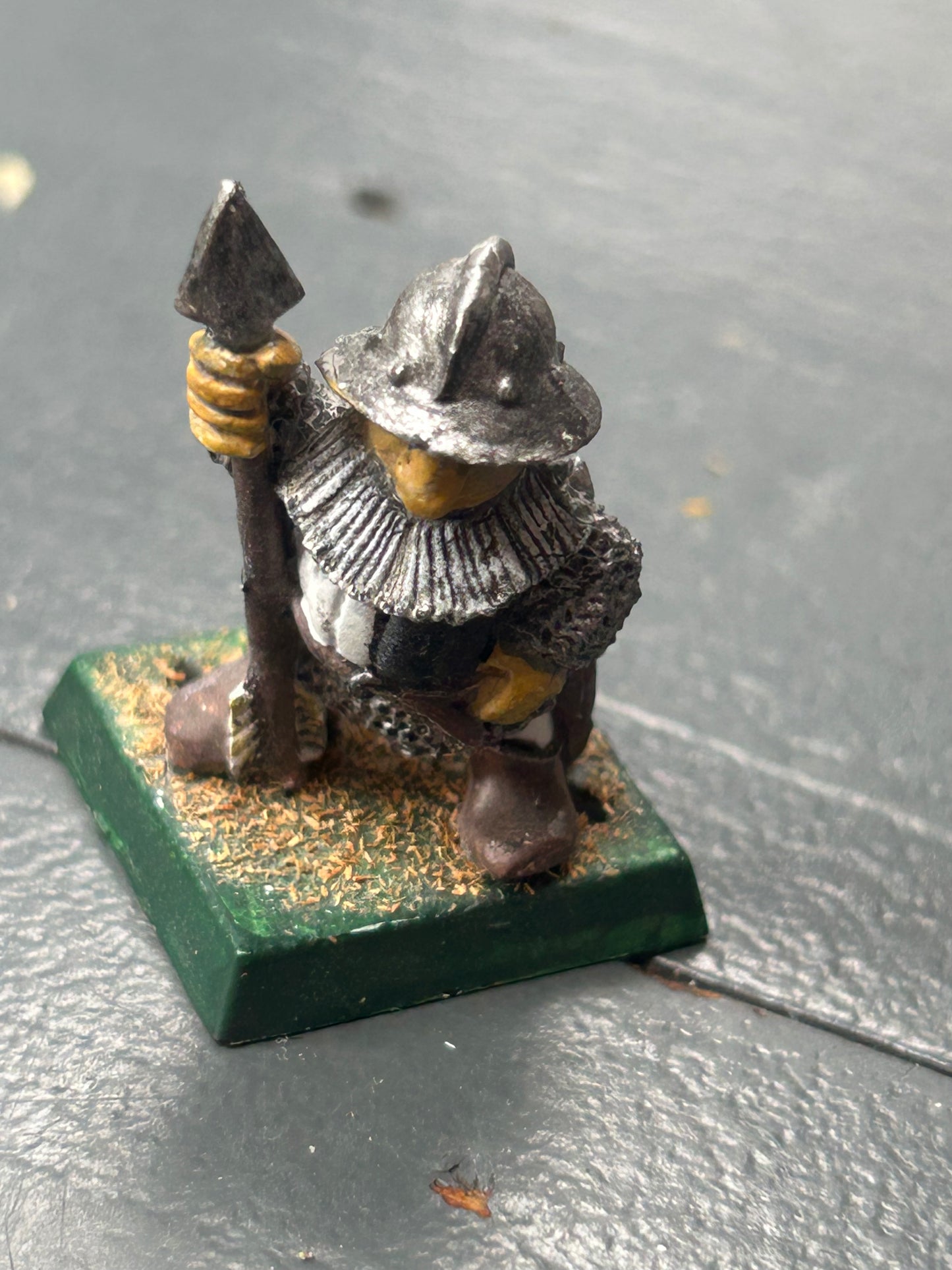DWARF bombard or bolt thrower  CREW-MEMBER Metal dwarfs Army warhammer 1980s