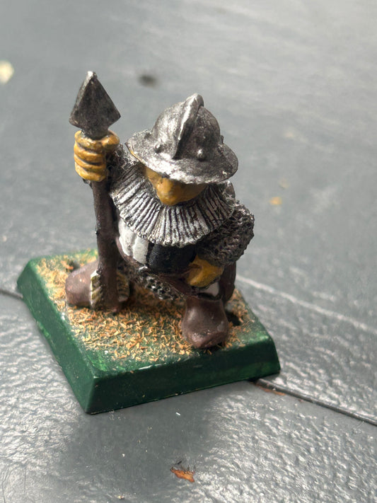 DWARF bombard or bolt thrower  CREW-MEMBER Metal dwarfs Army warhammer 1980s