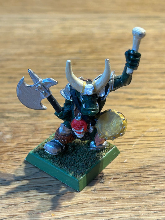 Black Orc Musician Metal Orcs Warclans Sigmar Old World Warhammer