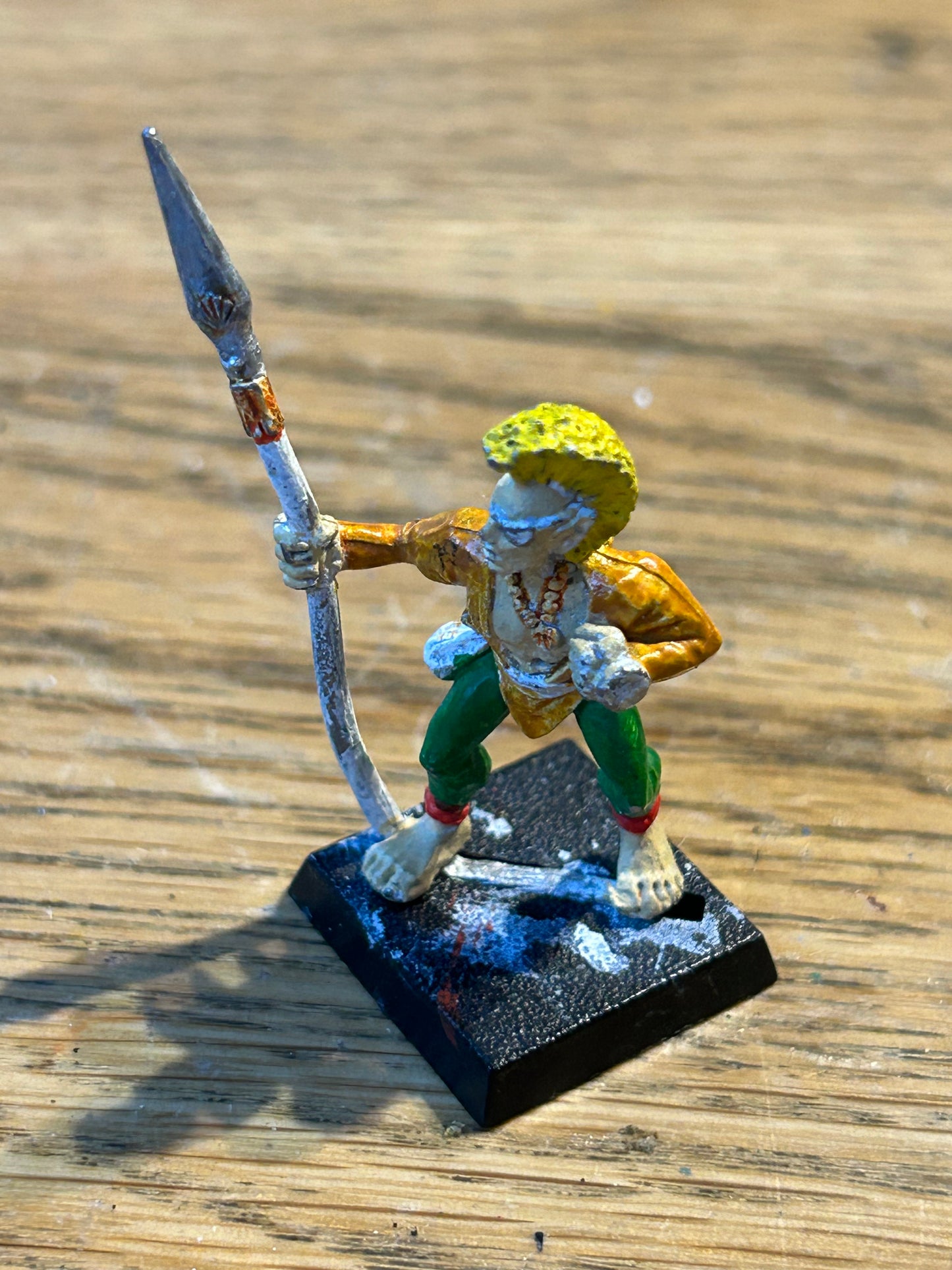 Games Workshop Warhammer Marauder Sea Elf with spear MM82 SE13 Elves Metal Figure Fantasy
