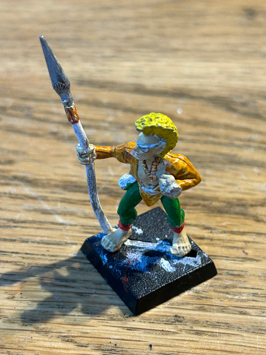 Games Workshop Warhammer Marauder Sea Elf with spear MM82 SE13 Elves Metal Figure Fantasy
