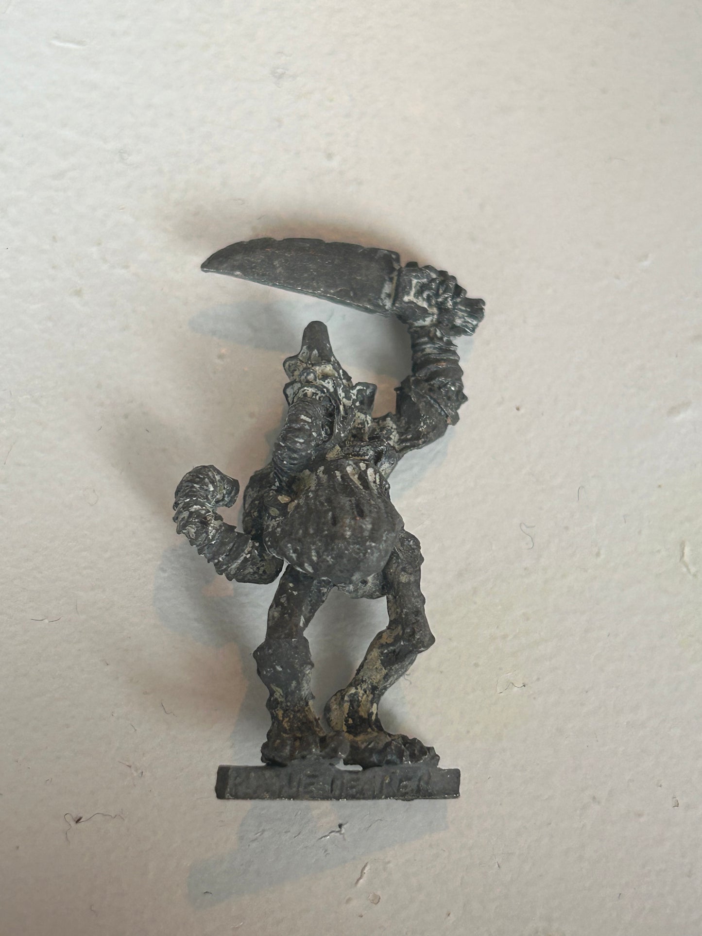Warhammer fantasy demons of chaos nurgle plague bearer