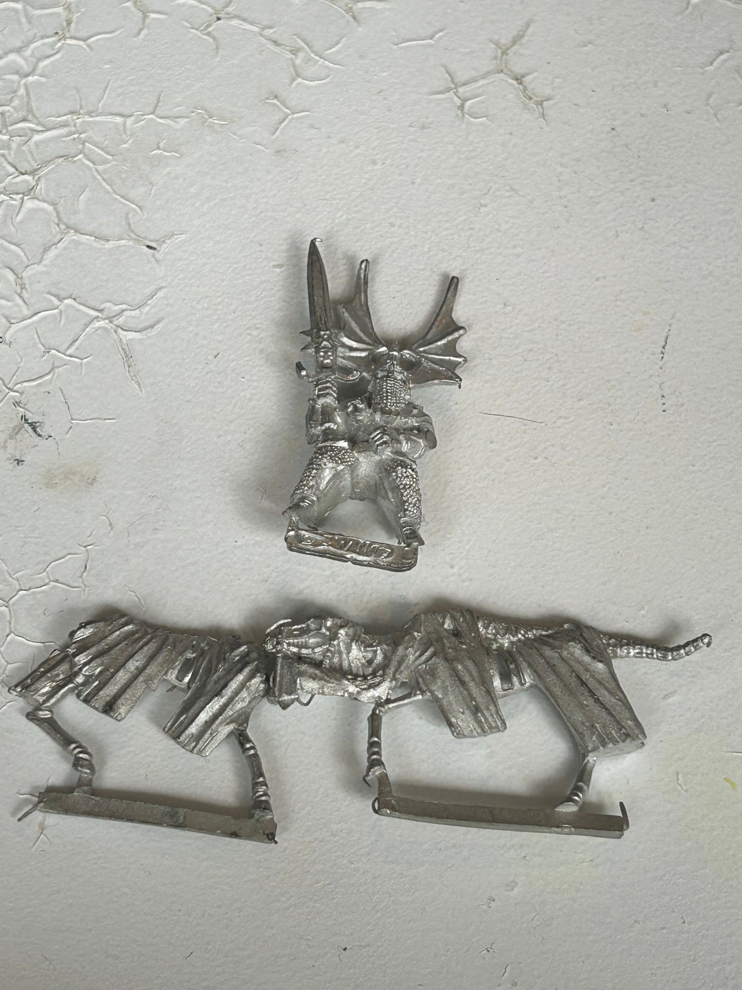 Warhammer Fantasy Undead Mounted Wight Lord Metal (missing shield) (