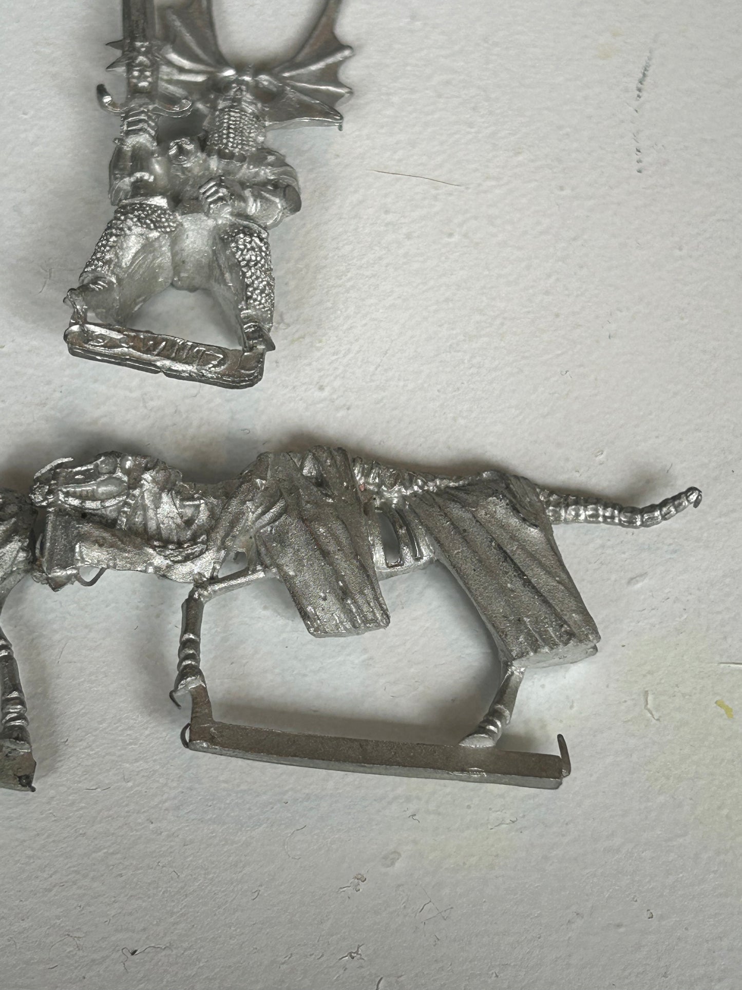 Warhammer Fantasy Undead Mounted Wight Lord Metal (missing shield) (