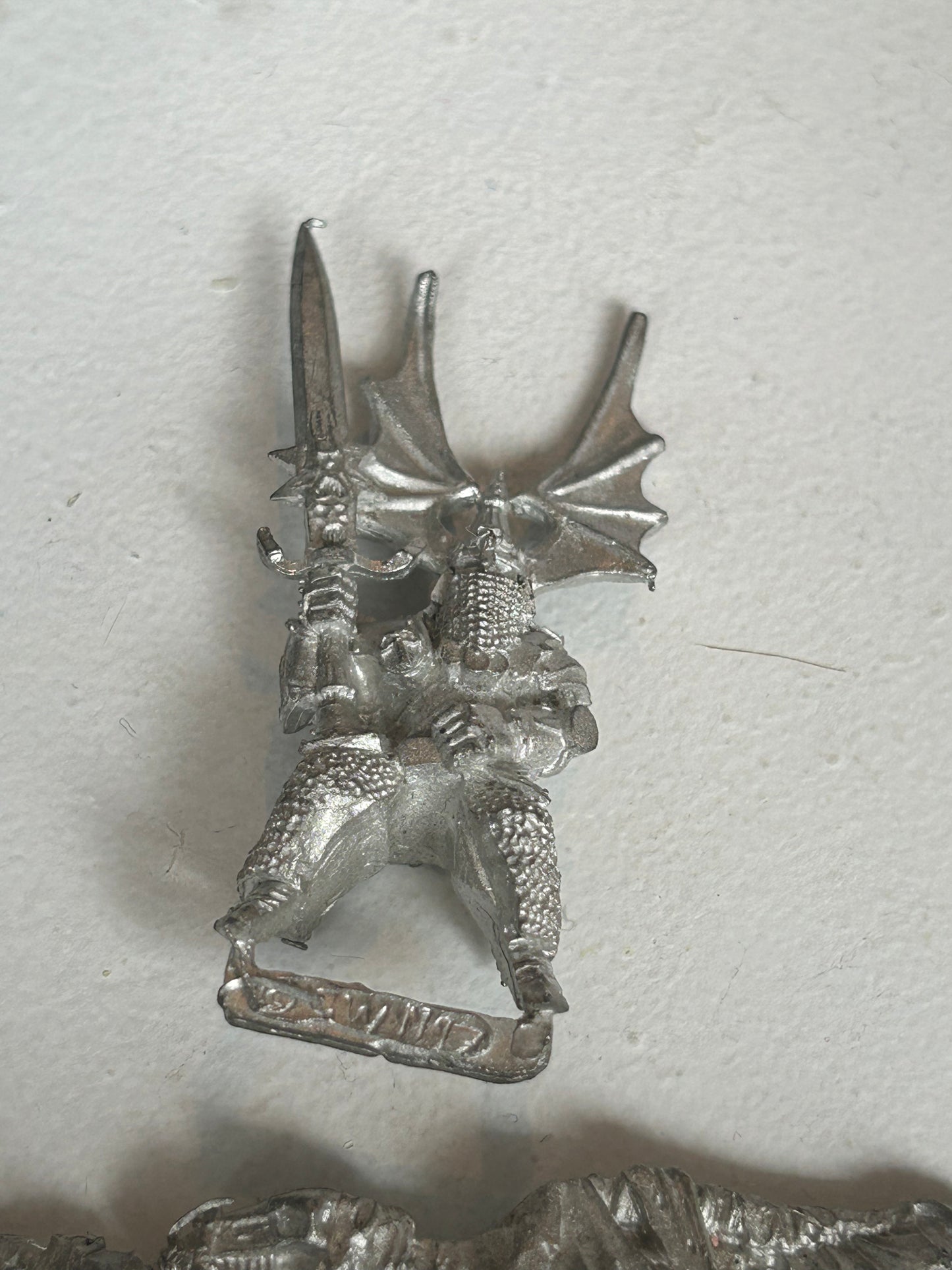 Warhammer Fantasy Undead Mounted Wight Lord Metal (missing shield) (