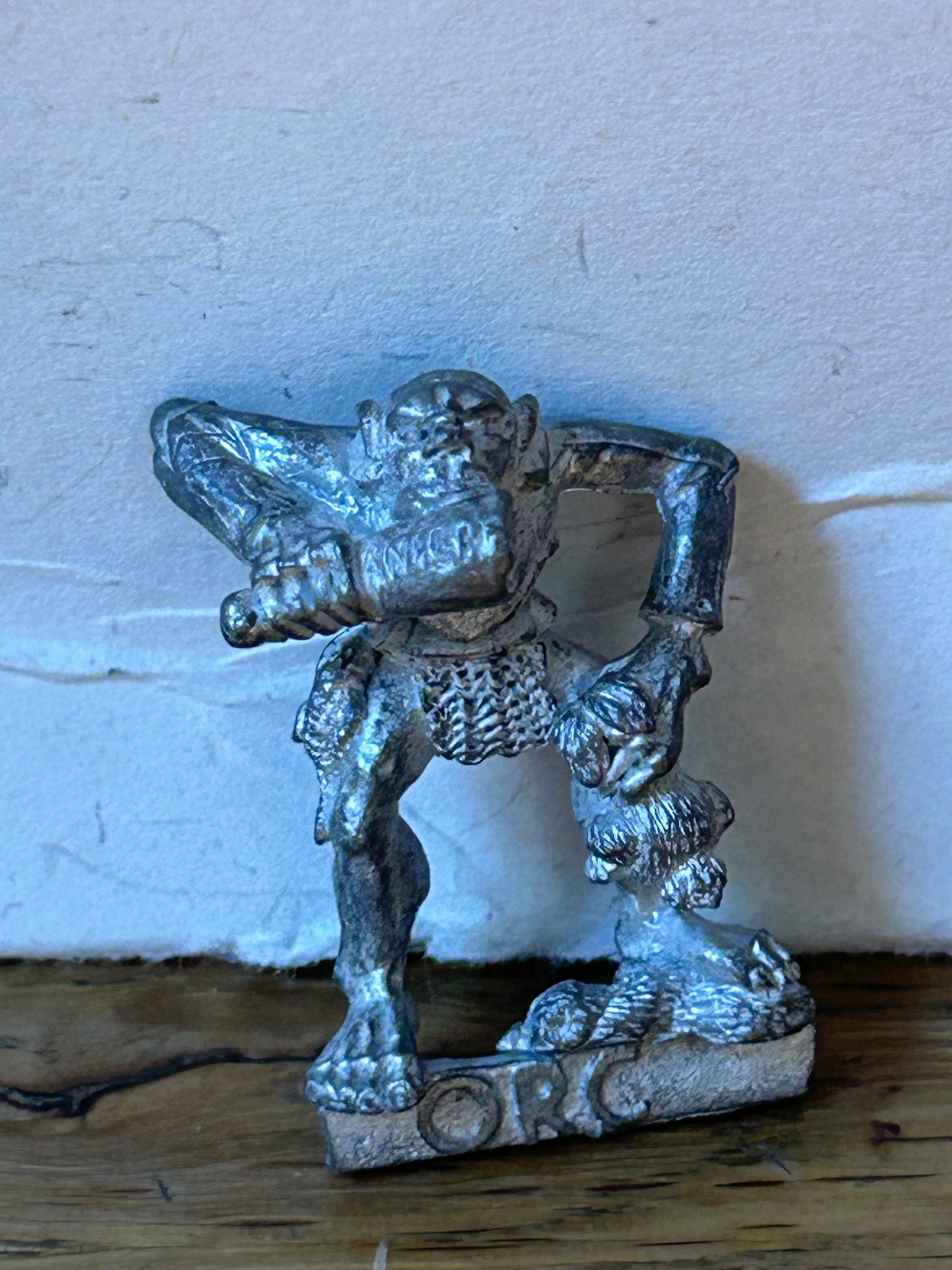 C15 ORC VILLAGER GLUTTON 1986 CITADEL WARHAMMER THE OLD WORLD ORC5 3RD EDITION