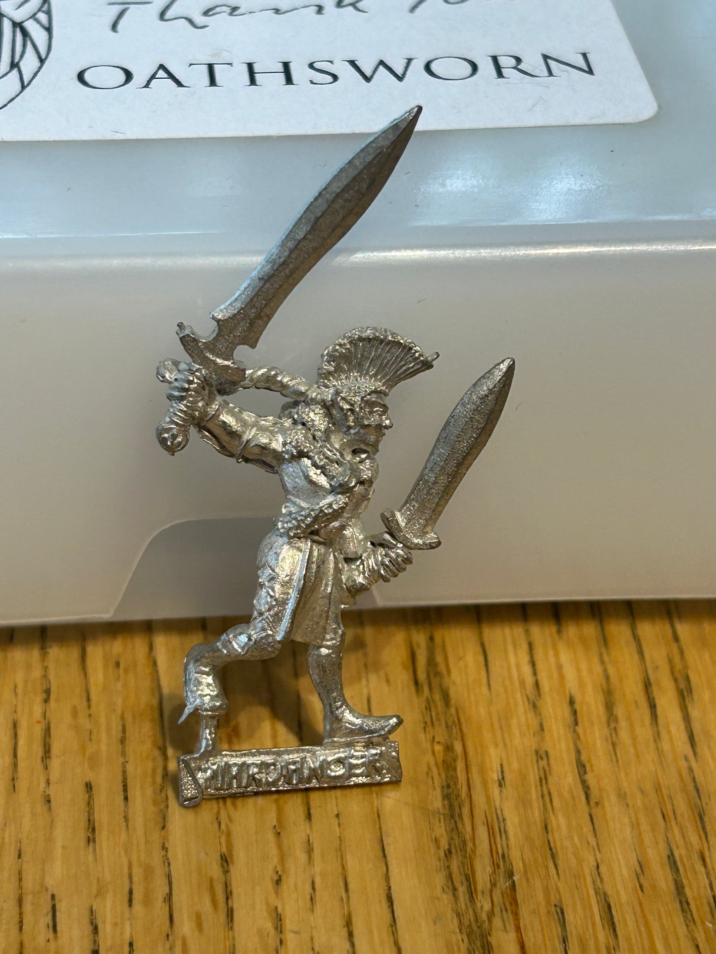 Warhammer fantasy wardancer wood elves metal