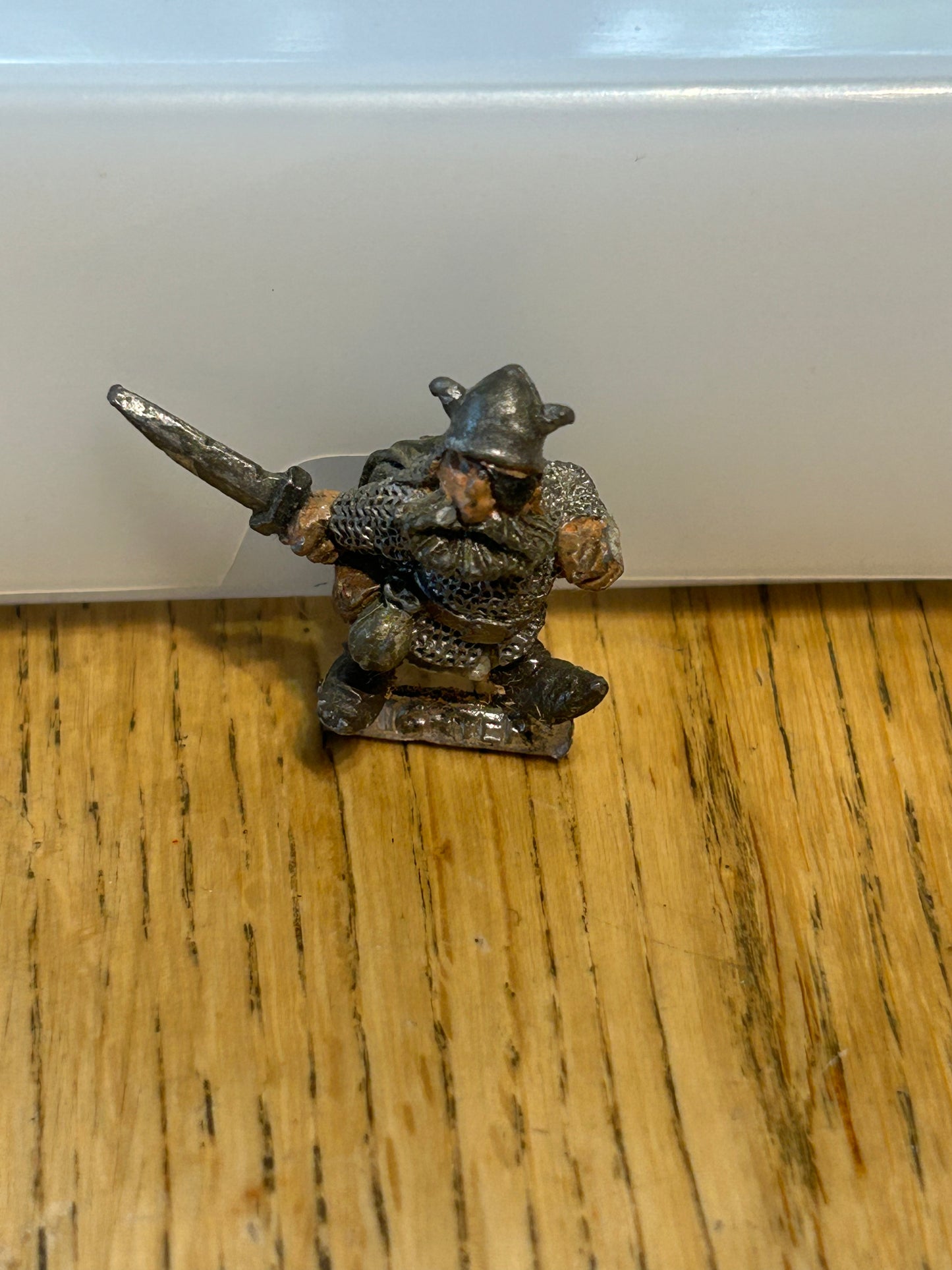 D4 Dwarf Adventurer Zandur 80s Metal Citadel Dwarfs O419