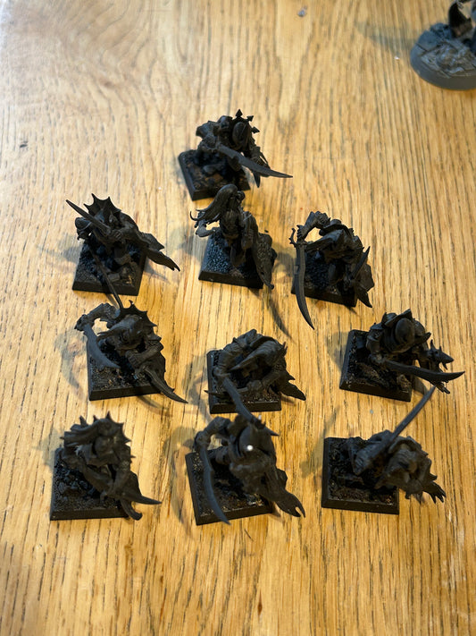 Warhammer fantasy dark elf black ark corsairs x10