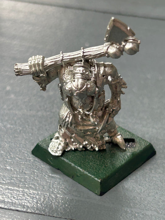 Citadel Warhammer classic 1988 Chaos Champion of Nurgle Fly Mutation with Axe