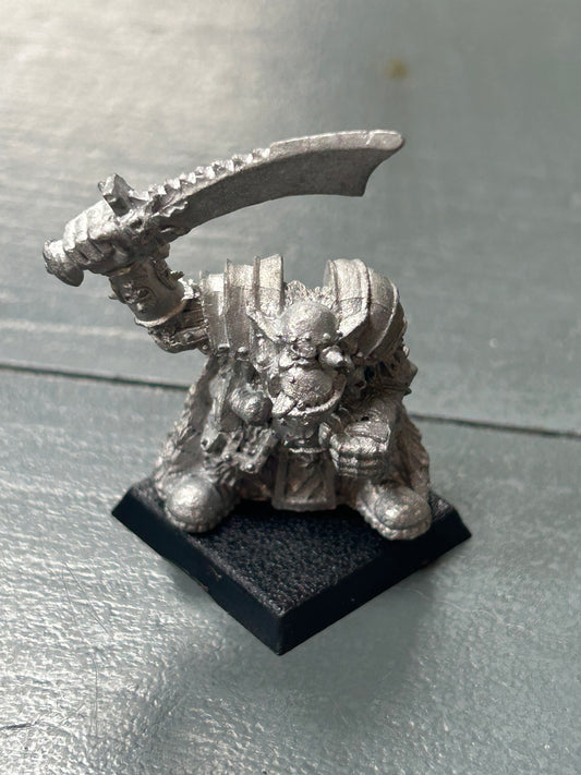 Games Workshop - WHFB Vintage Orc Warboss "Gorfang Rotgut" - Citadel Metal OOP