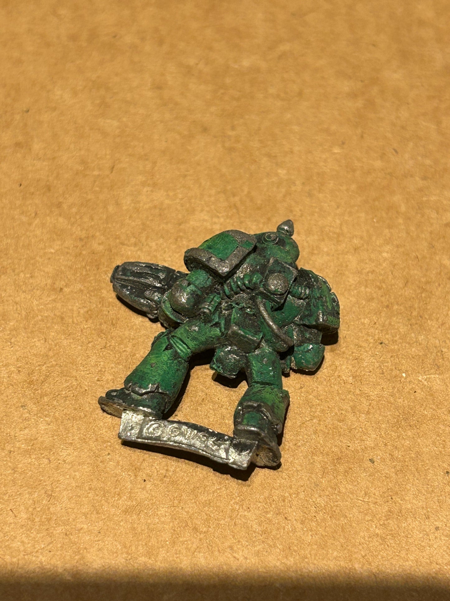 Warhammer 40k plague marine with plasma gun