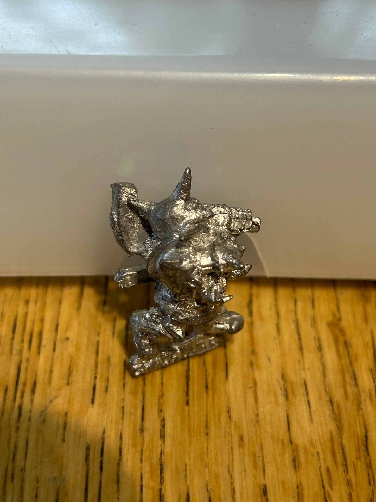 Citadel C06 Chaos Dwarf Lufin Bristlebeard Metal Oldhammer miniature 1985 OOP