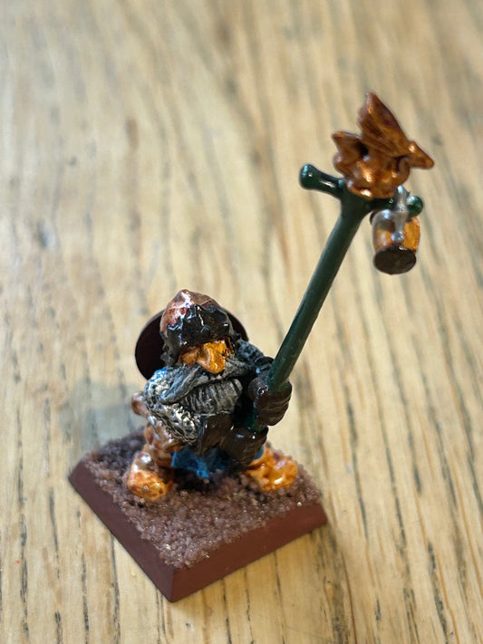 Warhammer fantasy Games Workshop Dwarf Prince Ulthers Imperial Dragon Company Standard