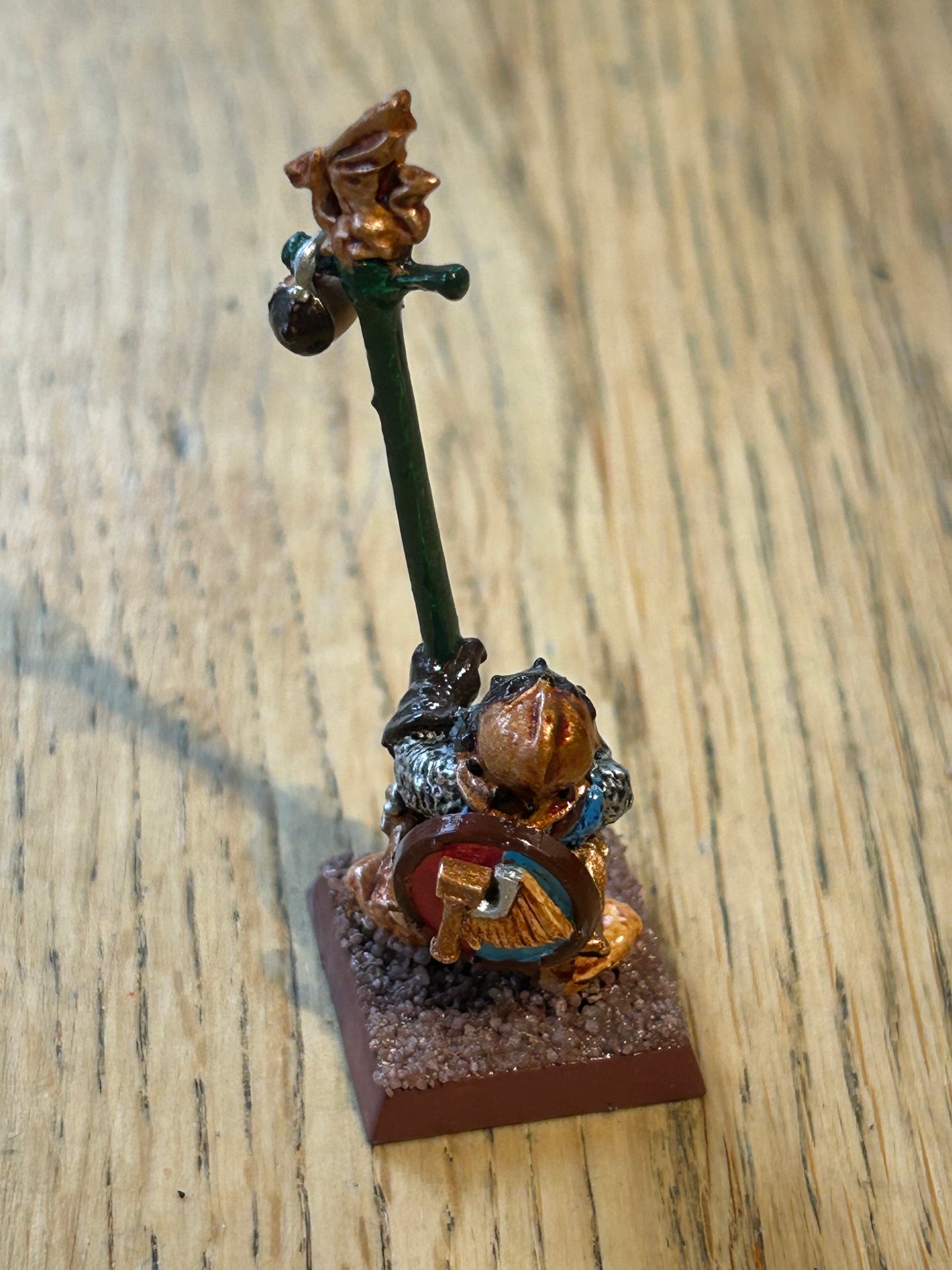 Warhammer fantasy Games Workshop Dwarf Prince Ulthers Imperial Dragon Company Standard