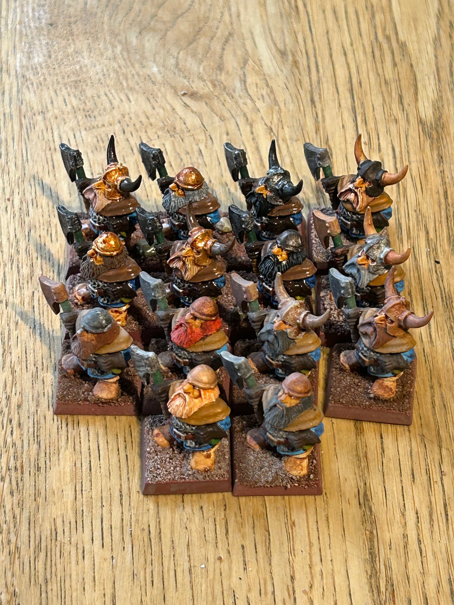 Warhammer fantasy regiments plastic dwarfs x14