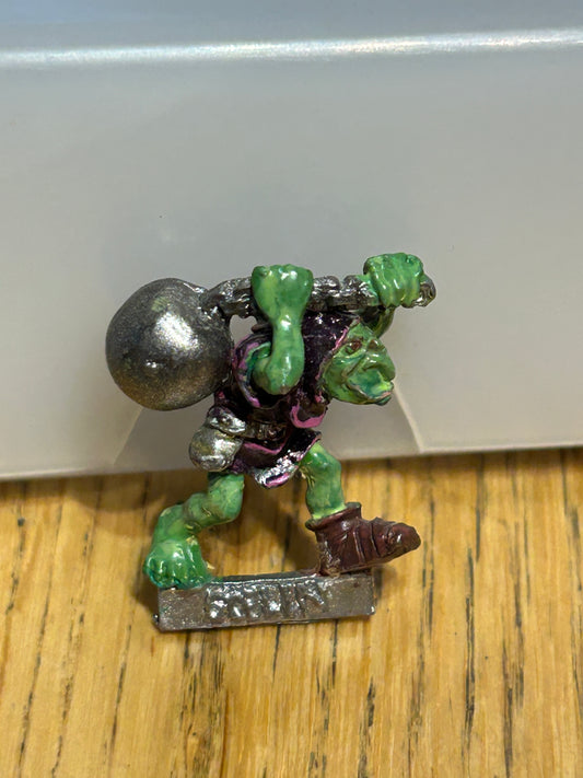 Warhammer Citadel Metal C12 GOBLIN FANATIC HAGBLAT BLATTER 1987