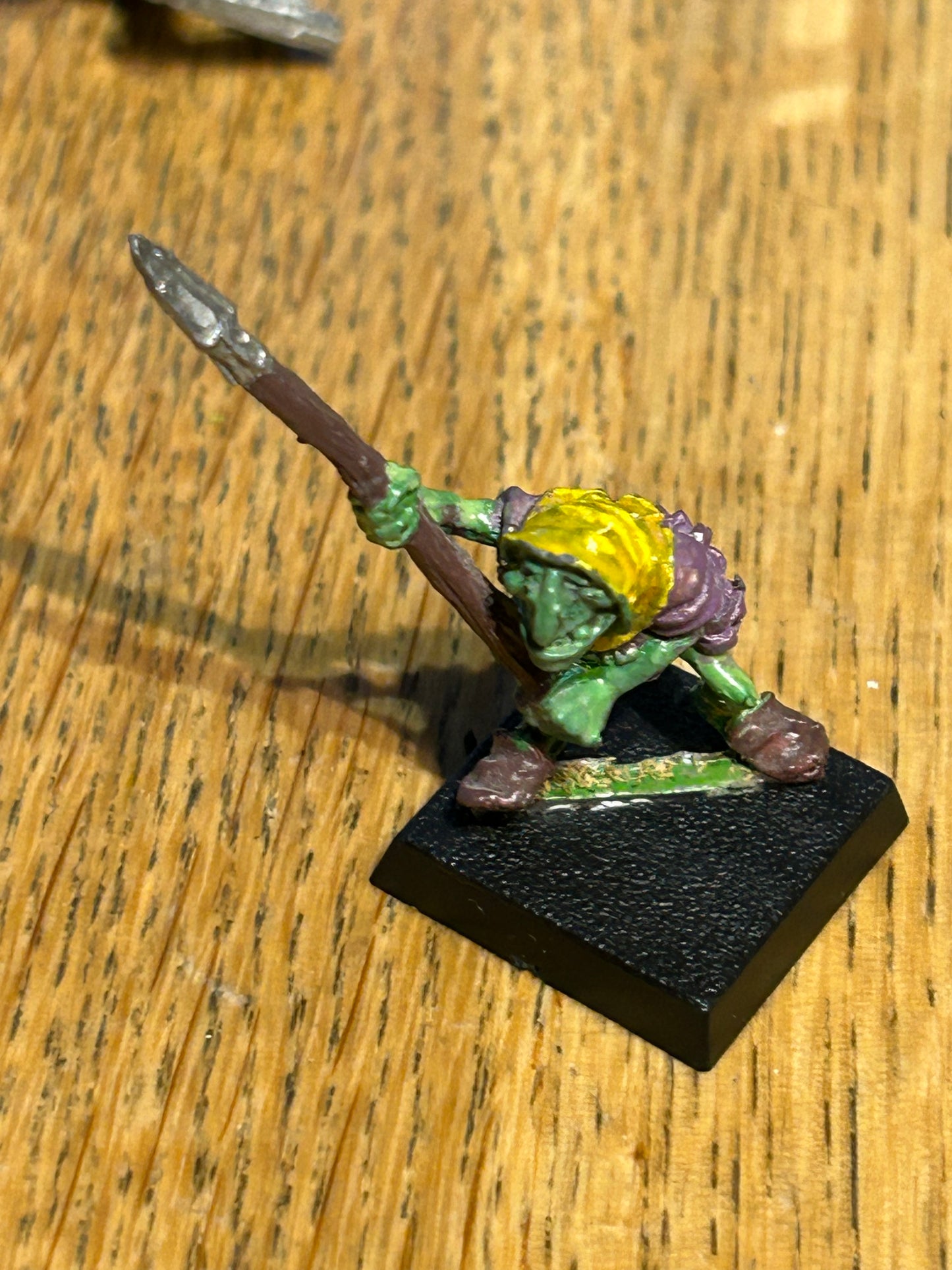 Warhammer fantasy c12 goblin spearman Broglod