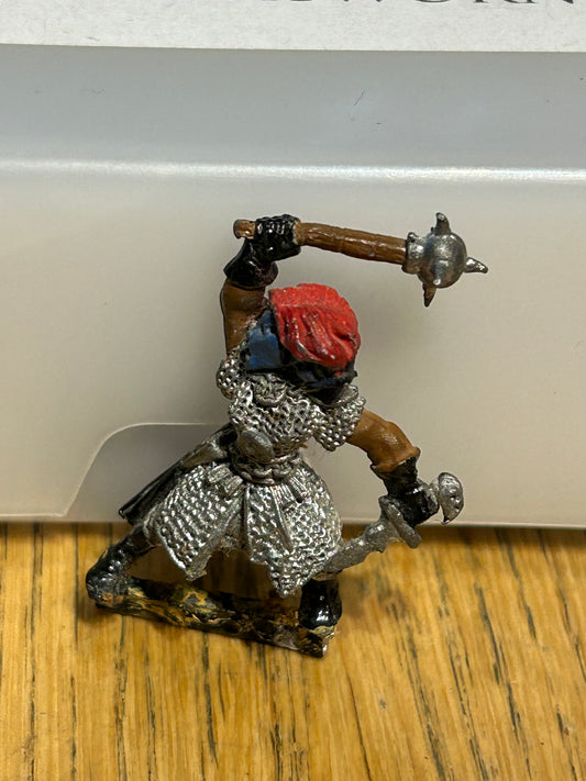 Citadel GW metal Warhammer AD&D ADD68 Drow Dark Elf with mace and dagger