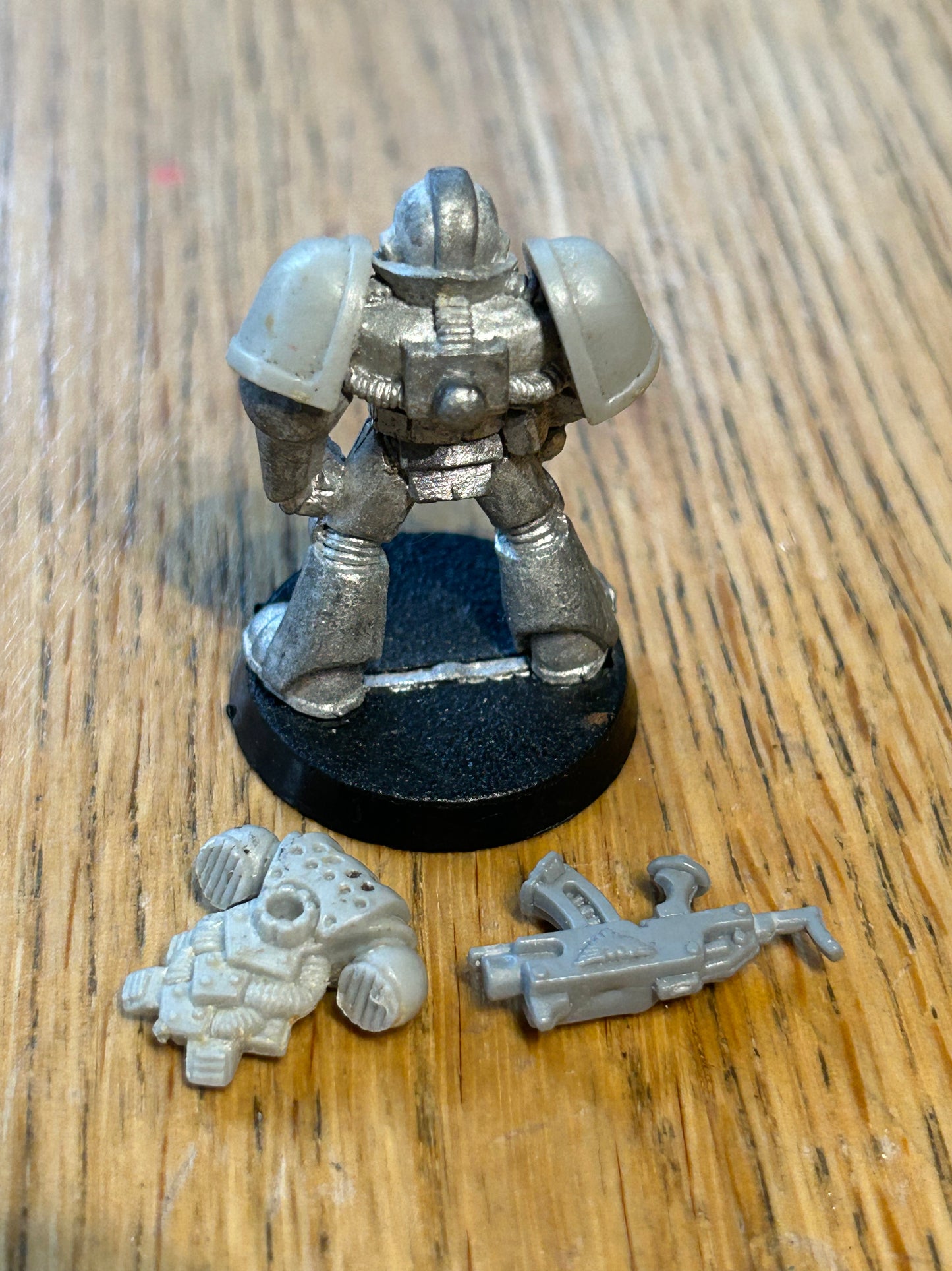 40k Rogue Trader 2nd Ed Space Marine MKVIII Mark 8 Errant Armour Rare Metal OOP