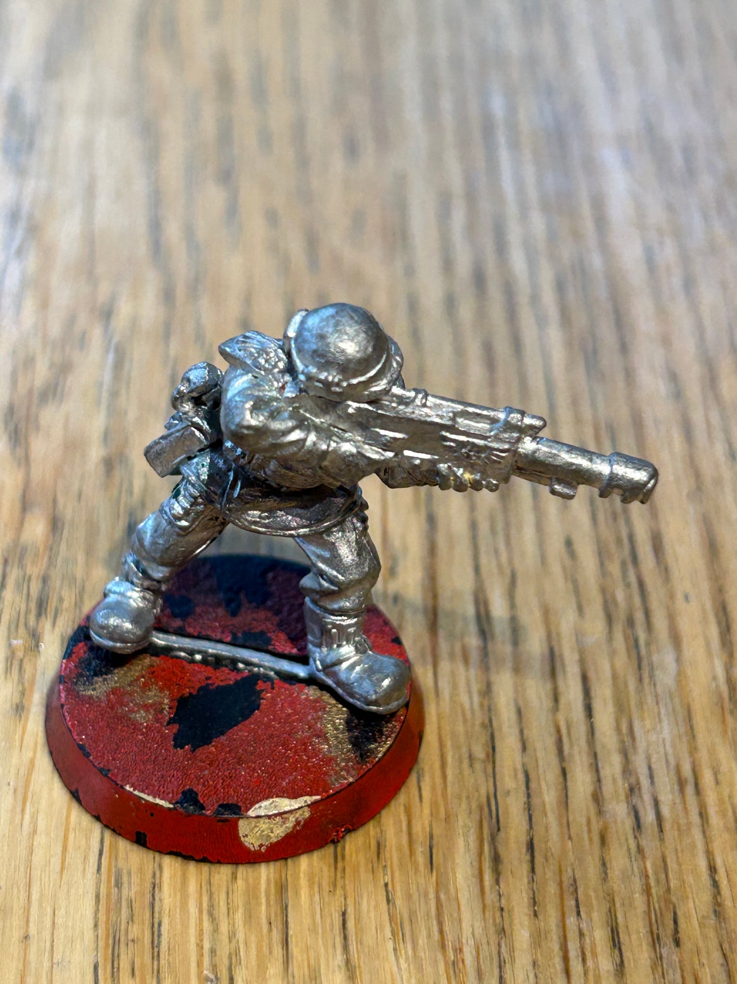 The Warhammer 40k imperial guard cadian trooper