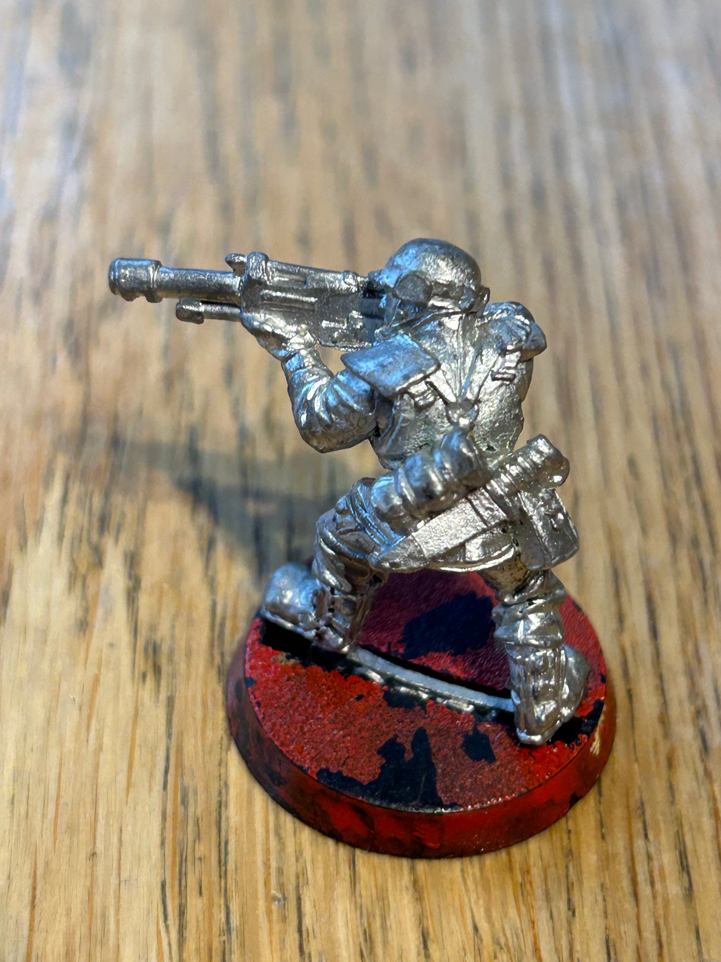 The Warhammer 40k imperial guard cadian trooper