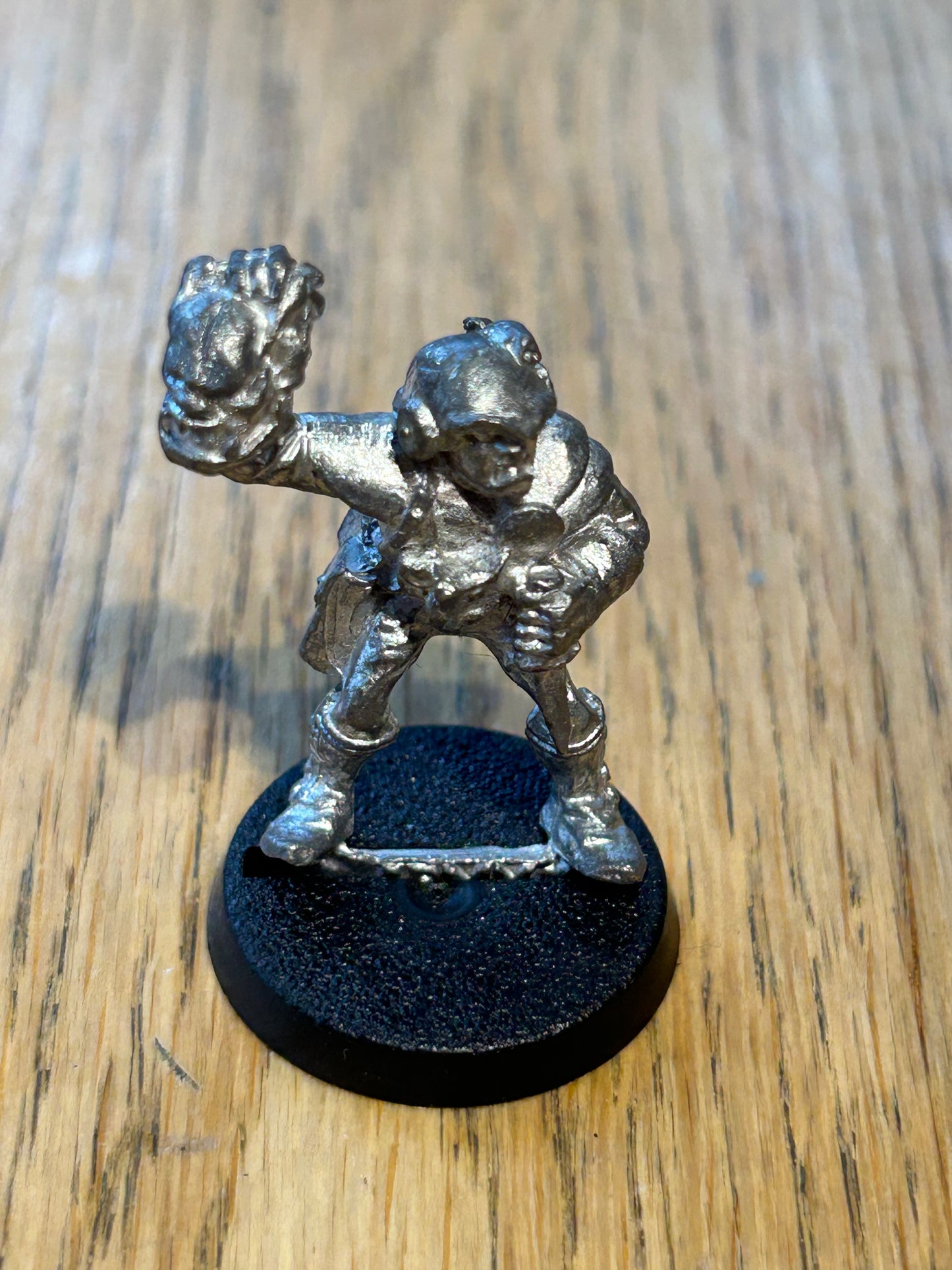 Imperial Army Trooper Jones with Ork Head Rogue Trader - Warhammer 40K