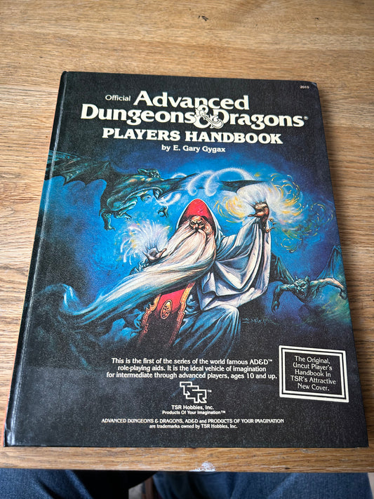 Ad&D Players Handbook Dungeons and Dragons 2010