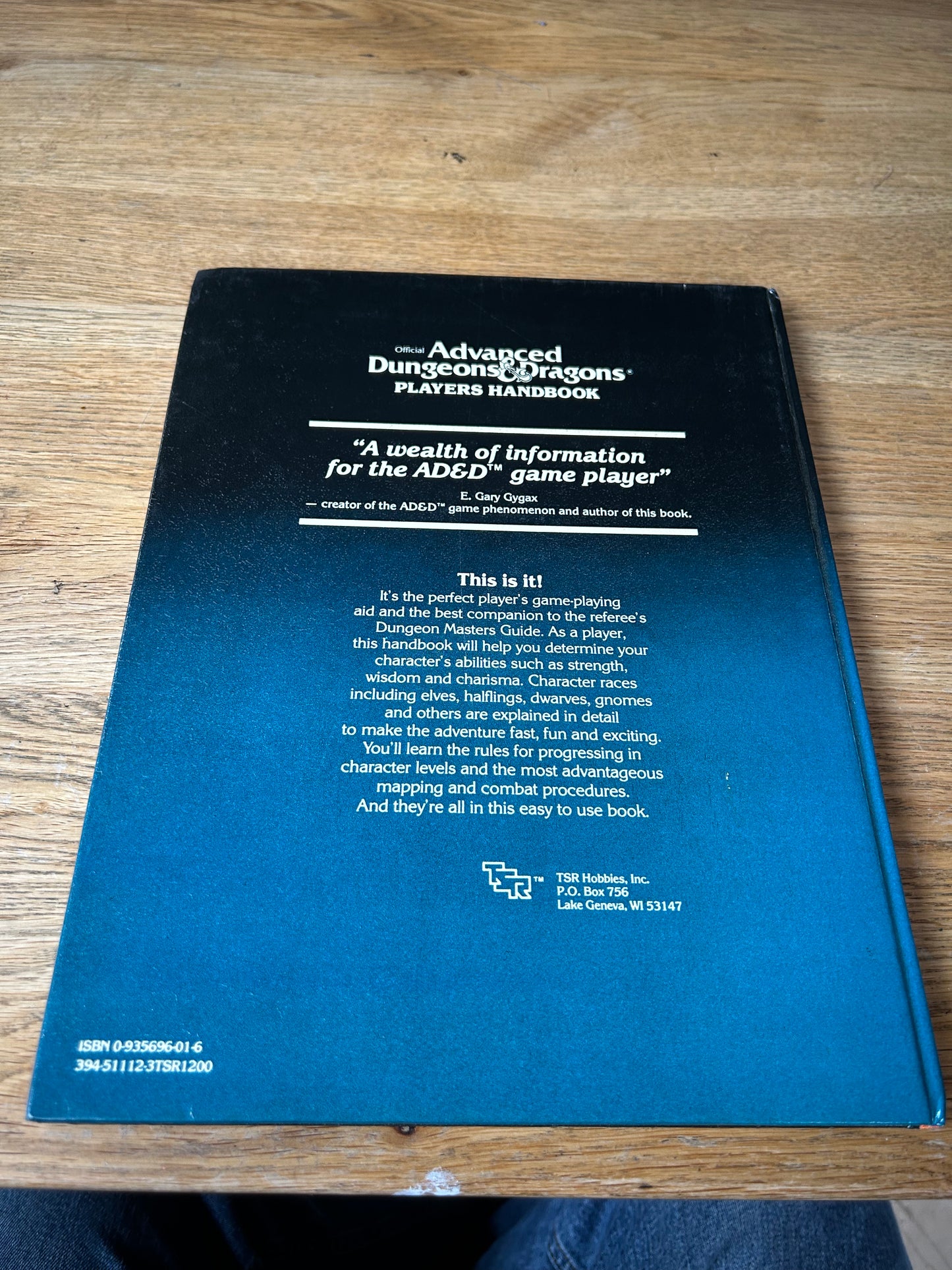 Ad&D Players Handbook Dungeons and Dragons 2010