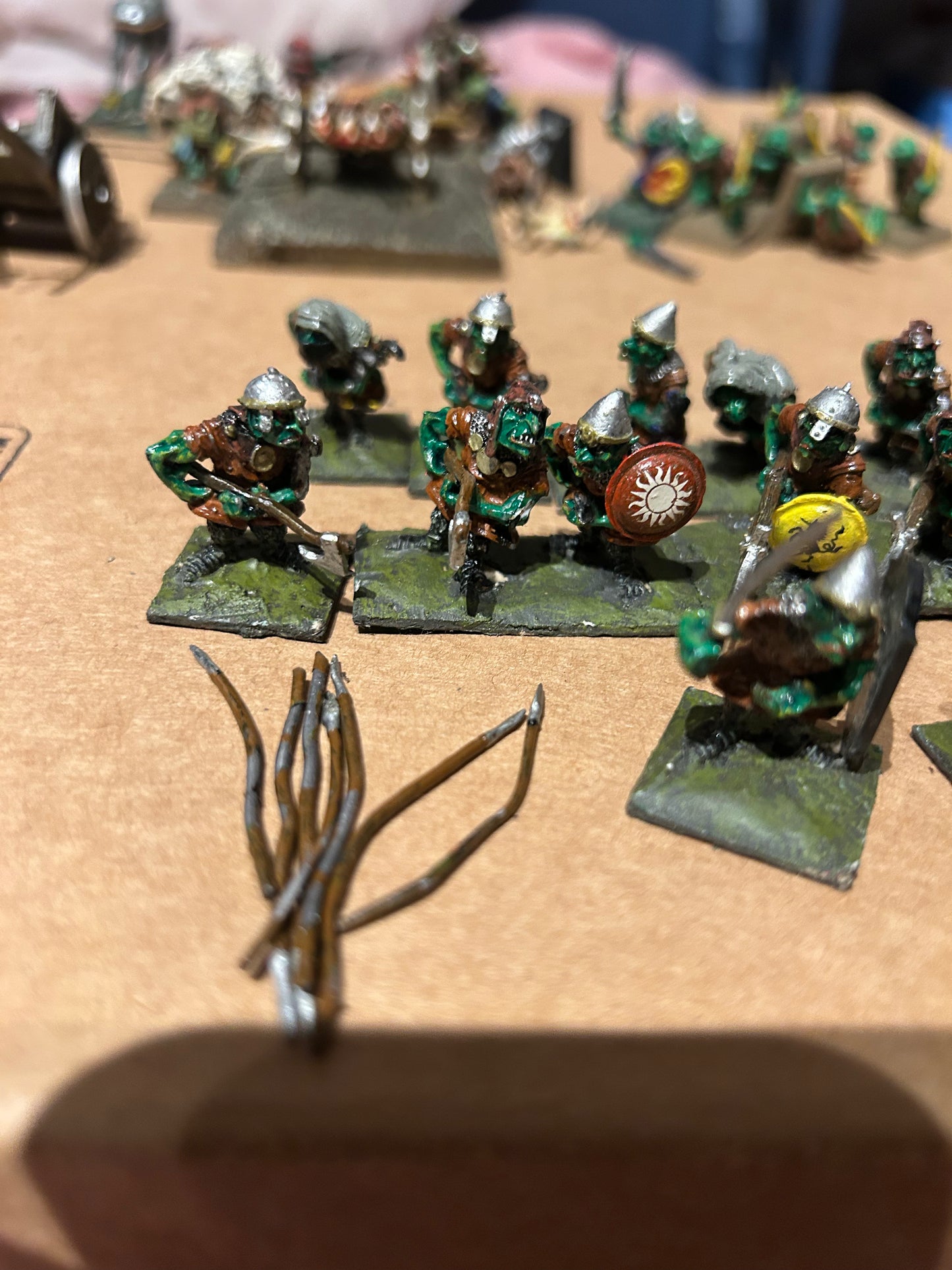 Fantasy warlords alternative armies steppe goblins x 18 (should be enough weapons to equip them all with something) proxy warhammer fantasy