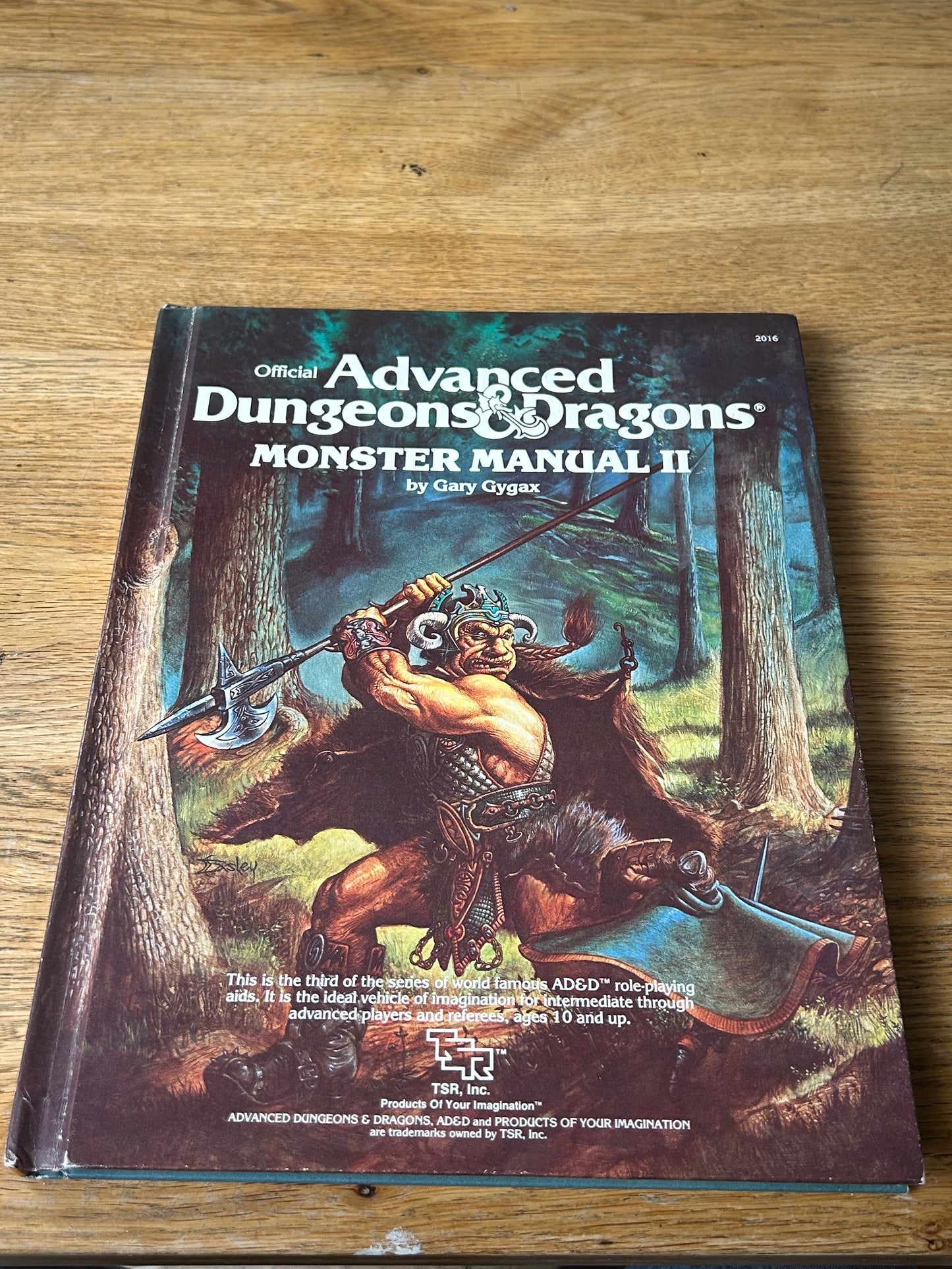Advanced Dungeons & Dragons AD&D Monster Manual II Hardback 2016 TSR
