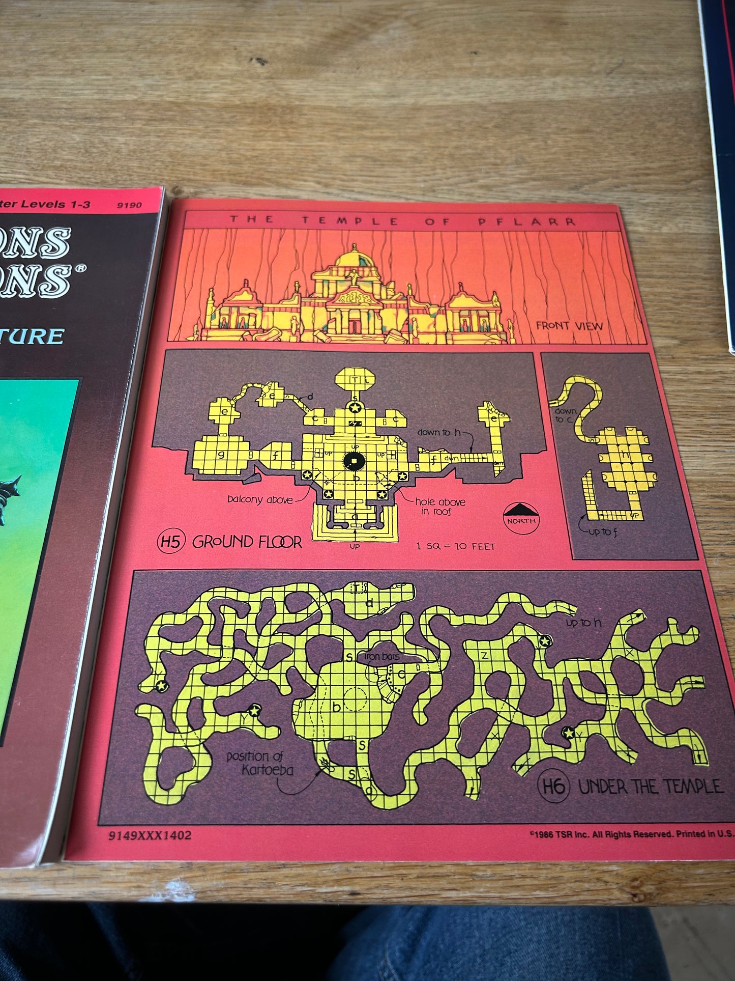 D&D In Search of Adventure B1-9 Collection TSR 9190