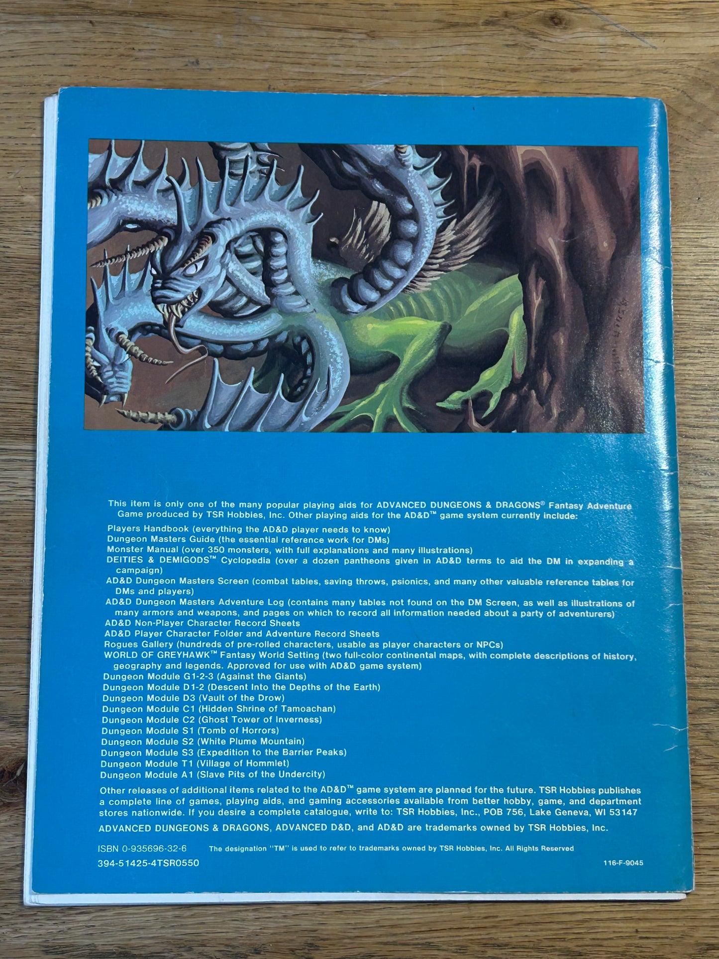 The Secret of Bone Hill by Leonard Lakofka AD&D Module L1 1981 (TSR)