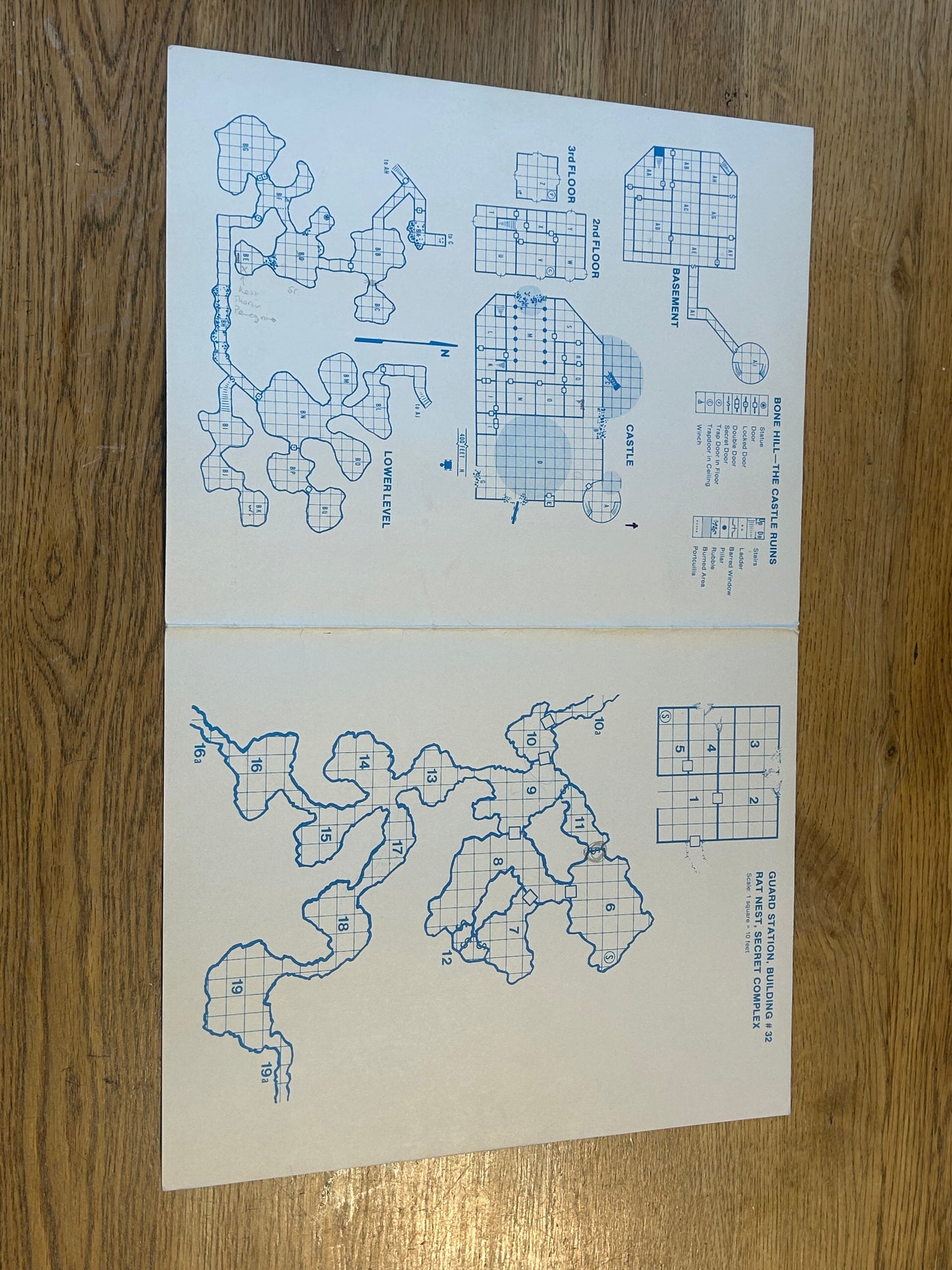 The Secret of Bone Hill by Leonard Lakofka AD&D Module L1 1981 (TSR)