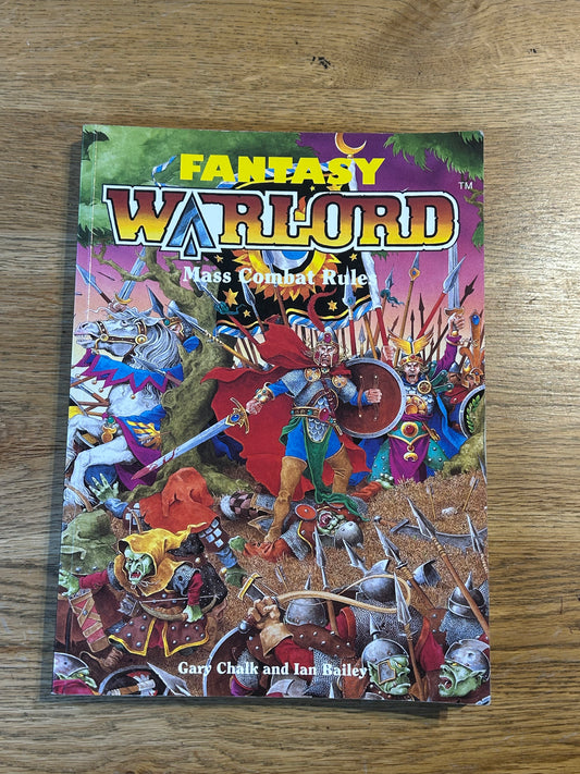 Fantasy Warlord - Mass Combat Rules - Gary Chalk And Ian Bailey