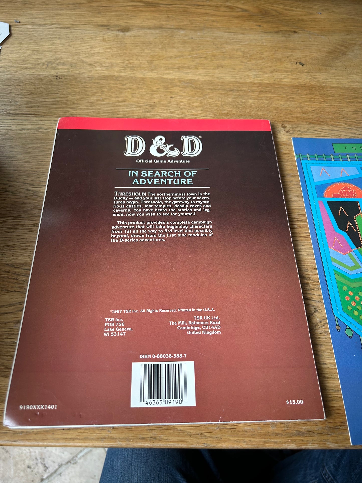 D&D In Search of Adventure B1-9 Collection TSR 9190