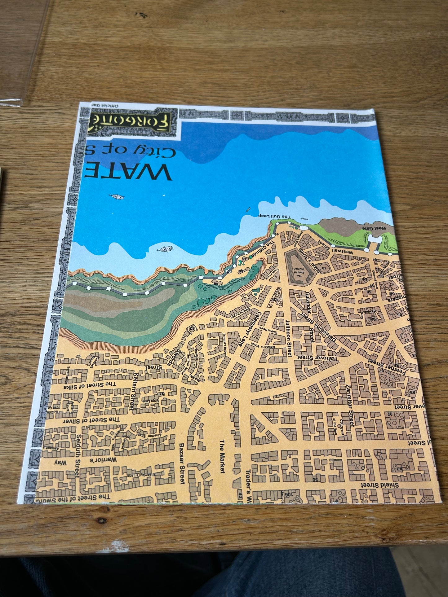 waterdeep and the north module FR1 dungeons and dragons TSR    (in great condition)