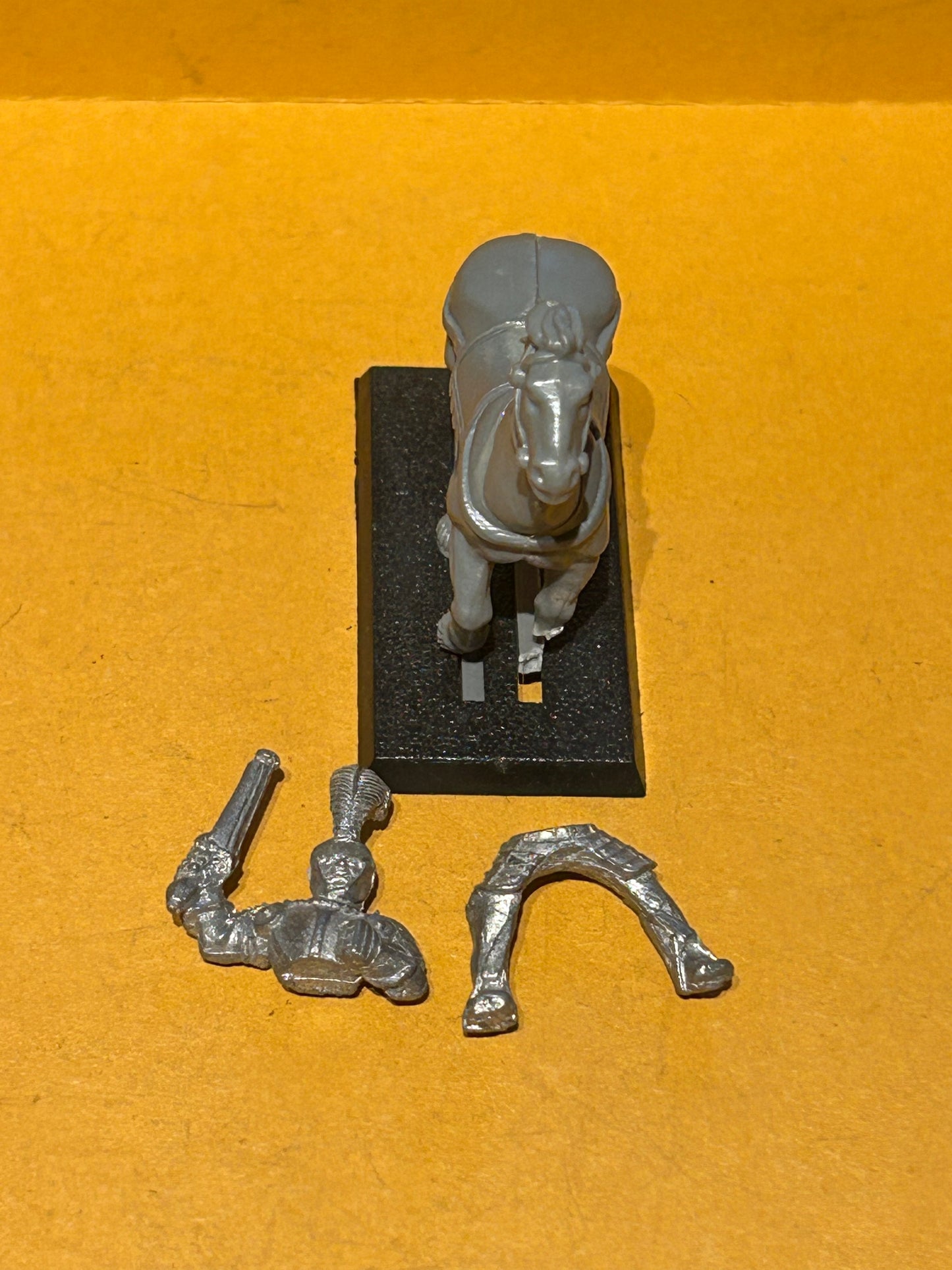 Pistolier Outrider The Empire Citadel Warhammer Fantasy Old World Metal Rider and horse