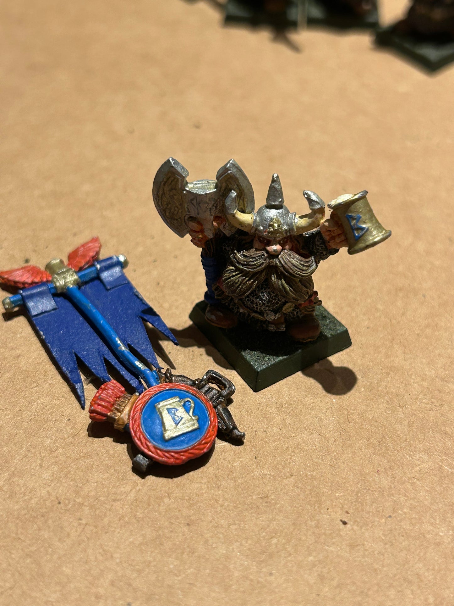 Warhammer fantasy dwarves Joseph bugman metal 4th edition