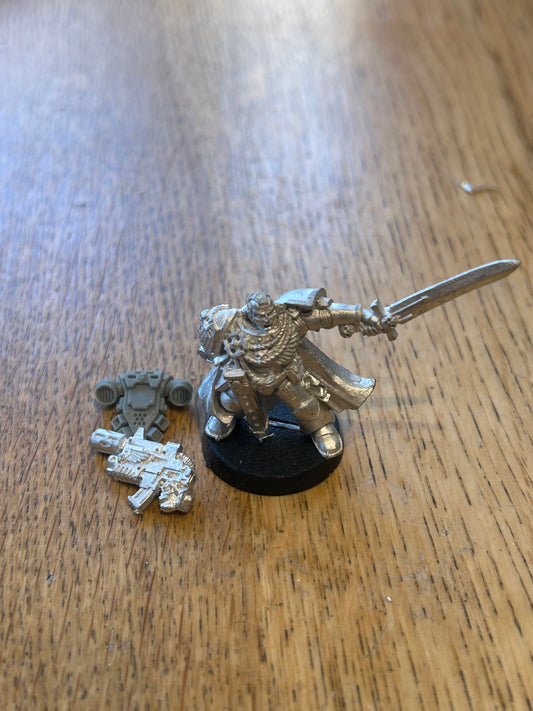 Warhammer 40k | Space Marine Captain | Metal | 3rd Edition | OOP |  1999