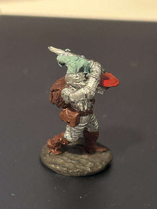Citadel Miniature  -  Fantasy Adventurers - FA1 Fighter In Plate, 1982 #B V2