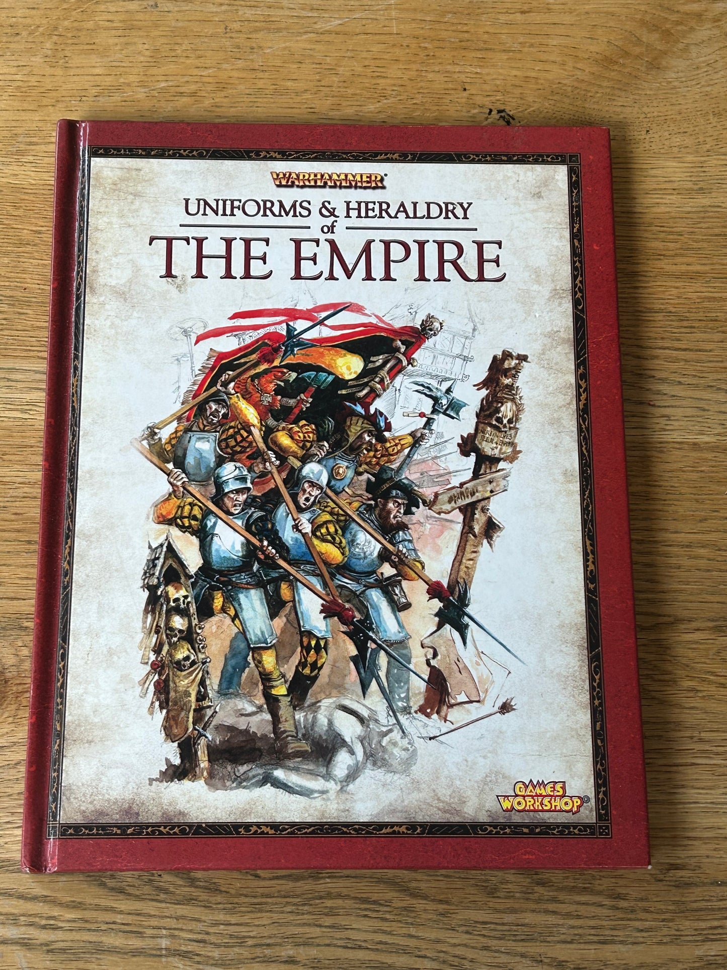 Games Workshop Warhammer 2008 Uniforms and Heraldry Of The Empire Book