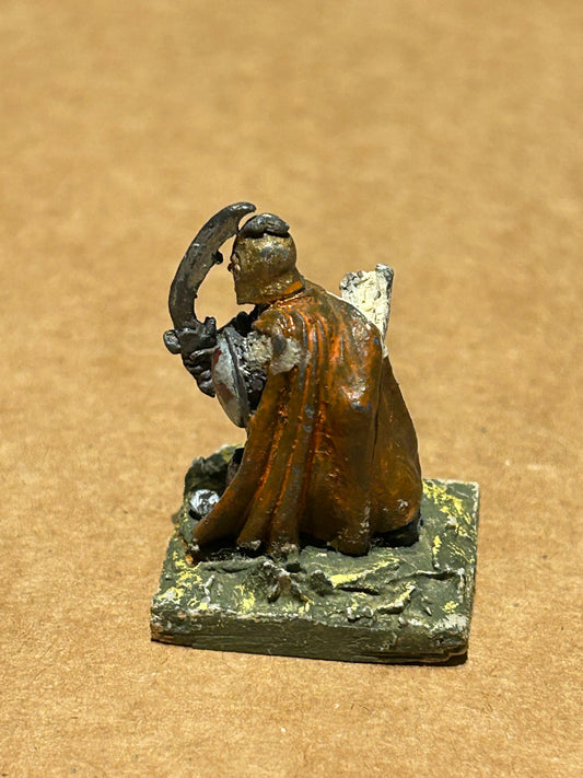 Citadel 'C' Series C09 Dark Elf black guard guardsman with sword and great bow  pre slotta warhammer fantasy