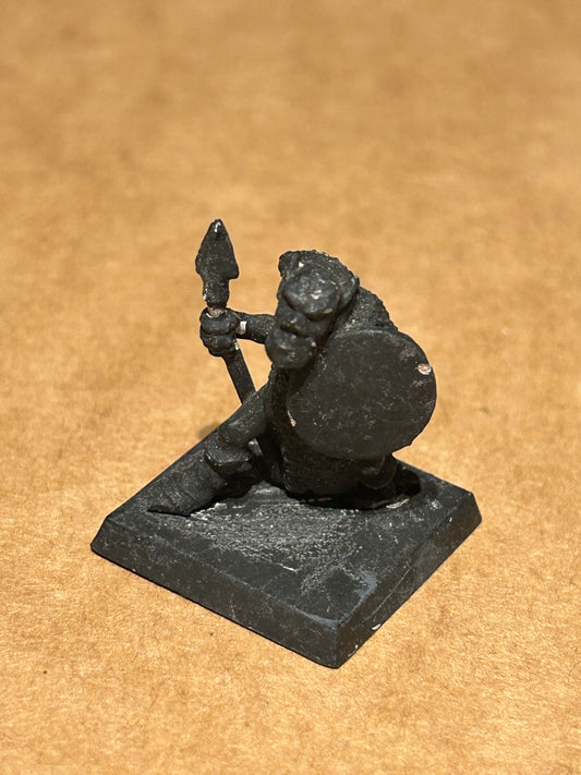 Warhammer Fantasy Battles Old World Orc Warrior shield bearer Metal