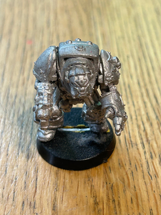 40k Rogue Trader Chaos Space Marine traitor terminator storm bolter and power fist