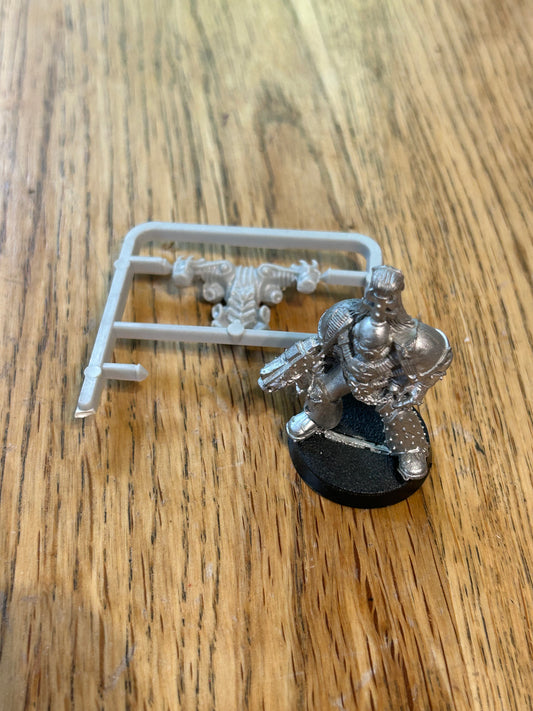 Warhammer 40k Rogue Trader Slaanesh Chaos Space Marine - Metal with back pack