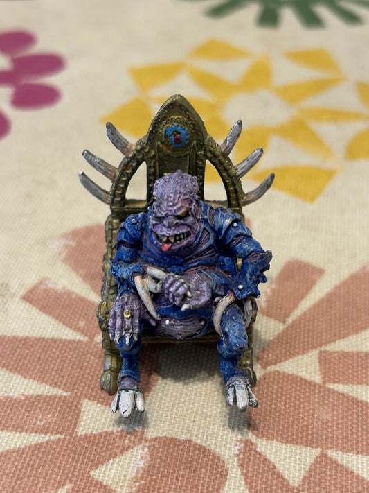 rogue trader genestealer cult patriarch on throne metal warhammer 40k